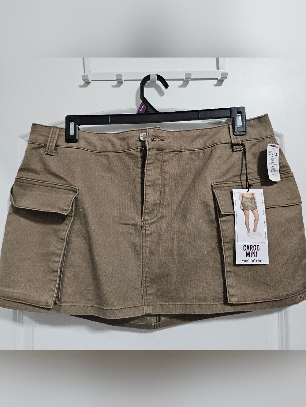 Vanilla Star Cargo Mini Skirt Size XXL NWT
